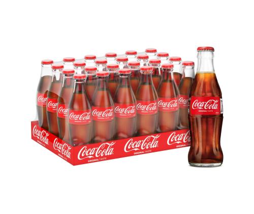Virvoitusjuoma COCA-COLA 250ml lasipullossa