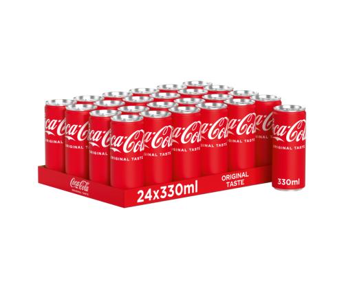 Virvoitusjuoma COCA-COLA 330 ml tölkissä