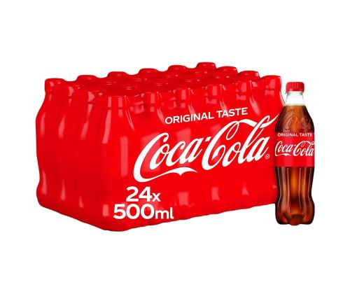 Virvoitusjuoma COCA-COLA 500ml muovipullossa