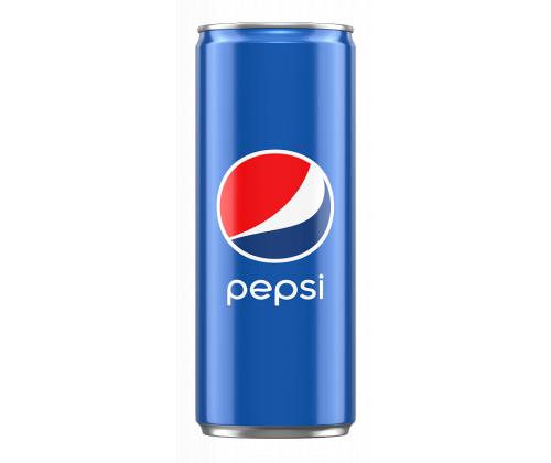 Virvoitusjuoma PEPSI Cola 330 ml purkissa