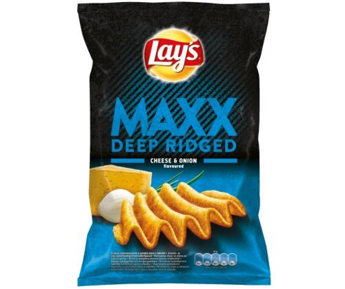 Perunalastut LAY´S Maxx juustolla ja sipulilla 120g