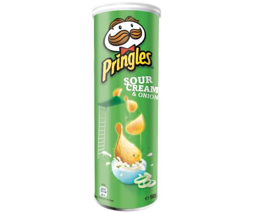 Perunalastut PRINGLES kerma sipuli 165g