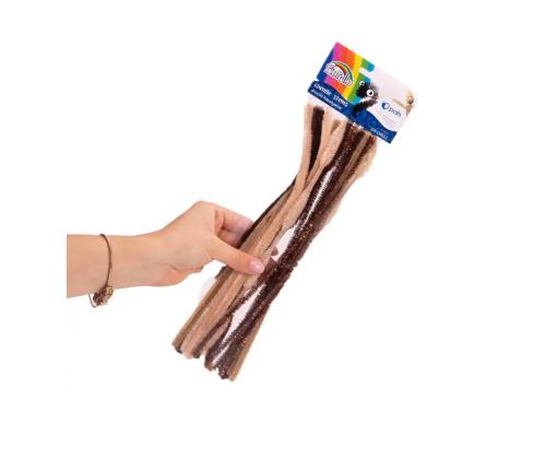 Hiuslanka 6mm 30cm 20kpl pakkauksessa, keltaiset