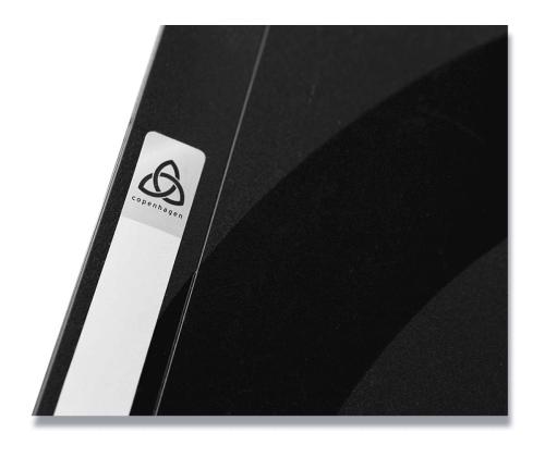 Kansi kirjasidonnassa A5-vuorattu BANTEX CPH Copenhagen 96 sivua