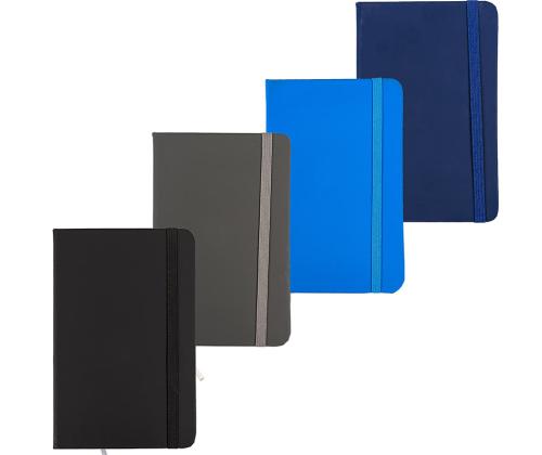 Konttorikirja A6 80a kuminauhalla