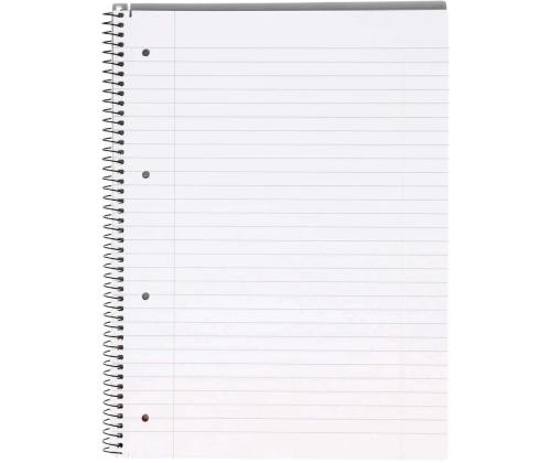 Kansi kierresidoksessa A4+ vuorattu BANTEX College Pad -pahvi kattaa 70 arkkia