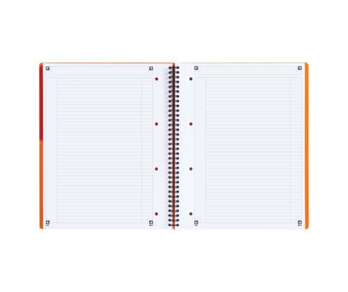 Kansi spiraalisidonta A4+ vuorattu OXFORD International Activebook muovikannet 80 sivua