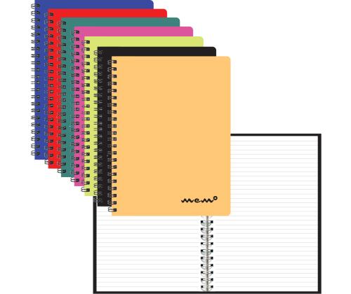 Kierrevihko A4 60a viivoitettu kovat kannet