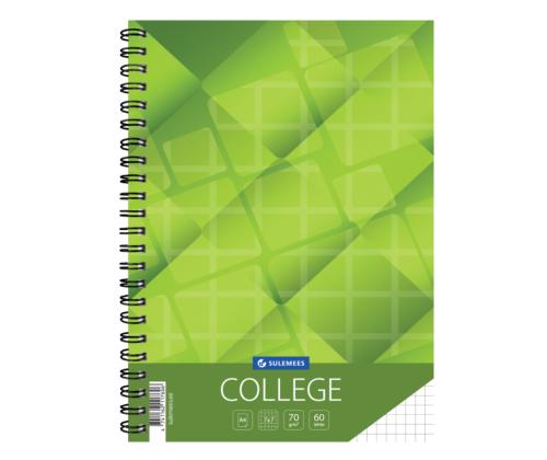 Kierrevihko A4 60 arkkia 7x7 kartonkikansi