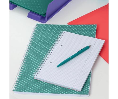 Kansi kierresidoksessa A4 ESSELTE rei´itetyt pahvikannet ruudullinen 80 sivua