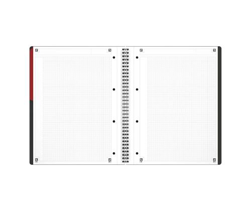 Kansi spiraalisidonta A4+ neliö OXFORD International Activebook muovikannet 80 sivua