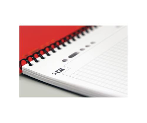 Kansi spiraalisidonta A4+ neliö OXFORD International Activebook muovikannet 80 sivua