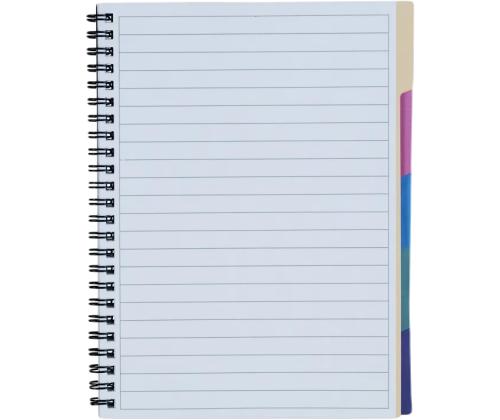 Kansi kierresidoksessa A5+ vuoratut BANTEX 5in1 pahvikannet 75 arkkia