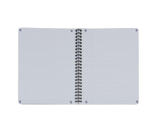 Kansi kierresidoksessa A5+ vuorattu OXFORD Touch pahvikannet oranssit 70 sivua