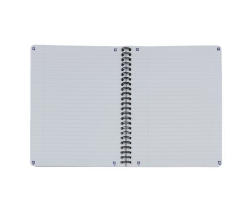 Kansi kierresidoksessa A5+ vuorattu OXFORD Touch -pahvikannet vihreät 70 arkkia