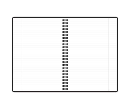 Kierrevihko A5 60a viivoitettu kovat kannet