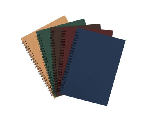 Kierrevihko A5 96 arkkia ruudutettu 5x5 kovat kannet