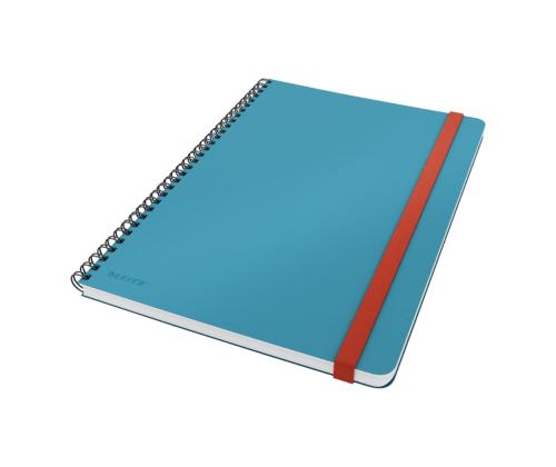 Kierrevihko B5 800 arkkia ruudutettu 5x5 kovakantinen Leitz Cosy sininen