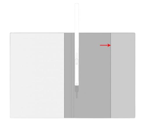 Pikaside A4 vihreä PROLEXPLAST säleellä