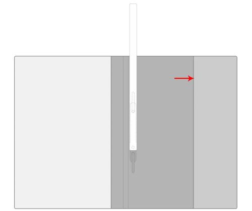 Pikanitojakansio E462 valkoinen