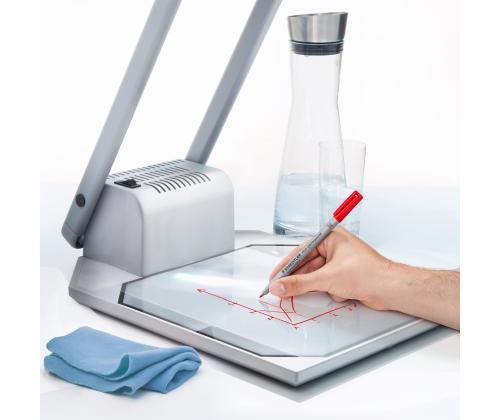 Alleviivain OHP STAEDTLER Lumocolor 316 F 0,6mm pyyhittävä sininen