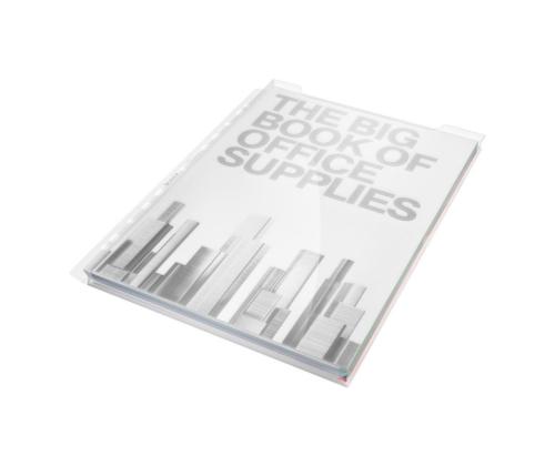 Muovitaskullinen U-taskullinen A4-sidonta, 180 mikronia, jopa 200 arkkia, 5 kpl/pkt, Leitz.