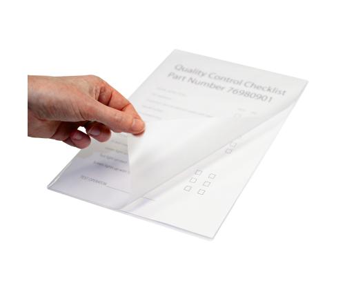 Kiletasku A4 L-tasku VICTORIA 80mic matt 100tk