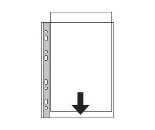 Muovitasku yleisreijityksellä A3 ylhäälta auki Esselte (55230) 50kpl/1