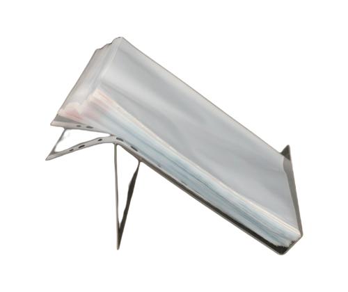 Muovitasku A4 reiityksen puolelta auki, 75 micr, Esselte, 100 kpl paketissa