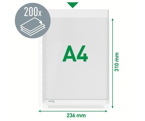 Paljetasku A4 Leitz, ilman läpää