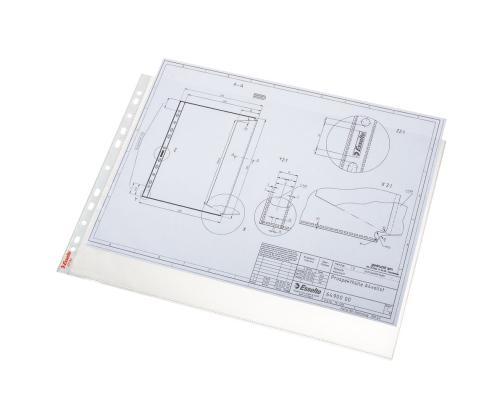 Kiletasku köidetav A5 ESSELTE 80mic ülevalt avatud matt 100tk