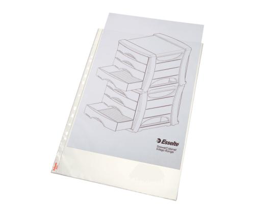 Kiletasku köidetav A5 ESSELTE 80mic ülevalt avatud matt 100tk