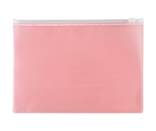 Muovinen kirjekuori A5 vetoketjulla läpinäkyvä CENTRUM