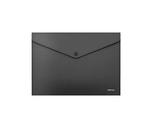 Muovikuori, jossa leima A4 ERICH KRAUSE Fizzy Classic, musta