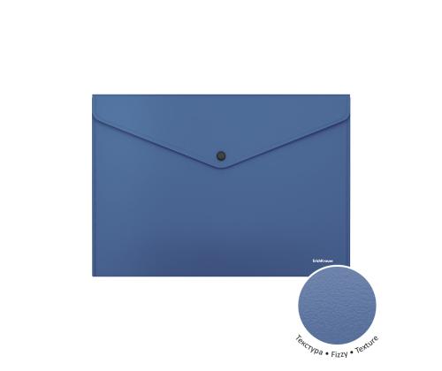 Muovikuori, jossa leima A4 ERICH KRAUSE Fizzy Classic, sininen