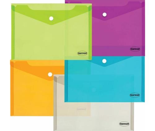 Muovinen kirjekuori leimalla C5 100 arkin läpinäkyvälle valikoimalle CENTRUM