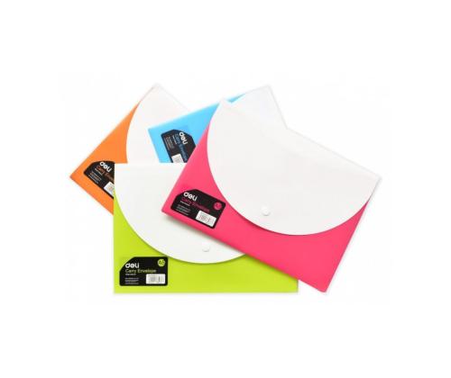 Muovinen kirjekuori leimalla C5 DELI värivalikoima