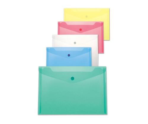 Kirjekuoritasku C5 vaaka, nepparisuljenta, kirkas