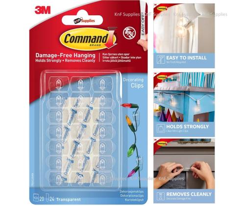 Koukku Command 17026C 20tk штук