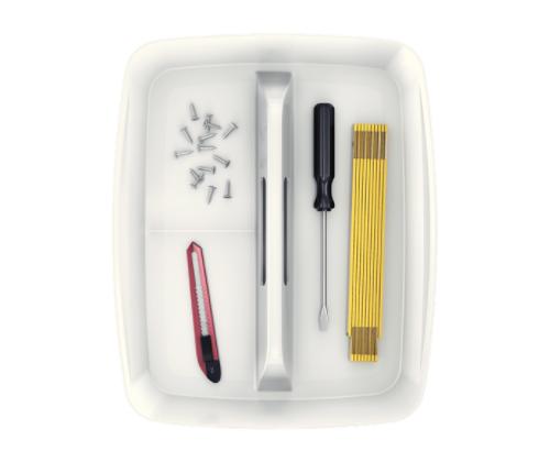 Muovilaatikko Leitz MyBox organizer L valkoinen