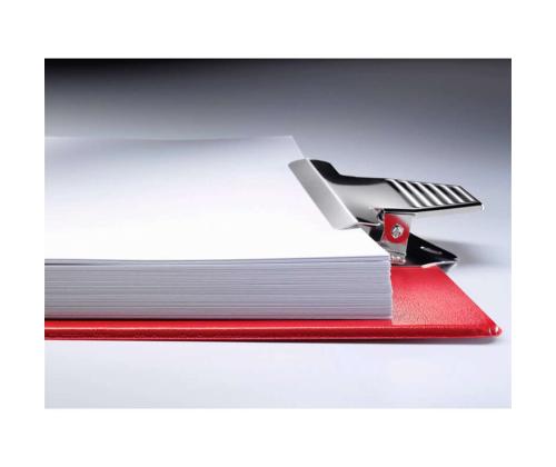 Kirjutusalus kaaneta ESSELTE A4 suure klambriga punane