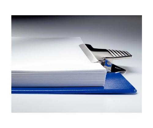 Kirjoitusalusta ESSELTE A4 ilman kantta isolla klipsillä sinisellä