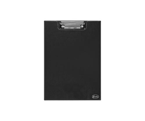 Kirjoitusalusta kannellinen A4 musta Forofis