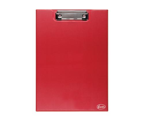 Kirjoitusalusta kansilla A4 punainen FOROFIS