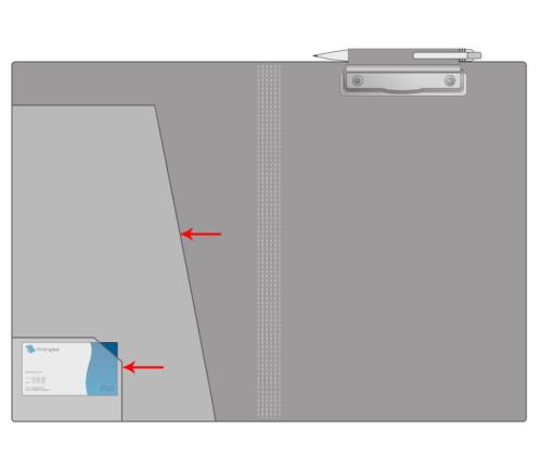 Kirjoitusalusta kannella PROLEXPLAST A4-musta Pehmeä (pakkaskestävä)