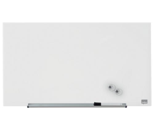 Lasitaulu 630x380mm magneettinen, valkoinen NOBO