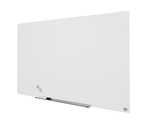 Lasitaulu 1260x710mm magneettinen, valkoinen NOBO