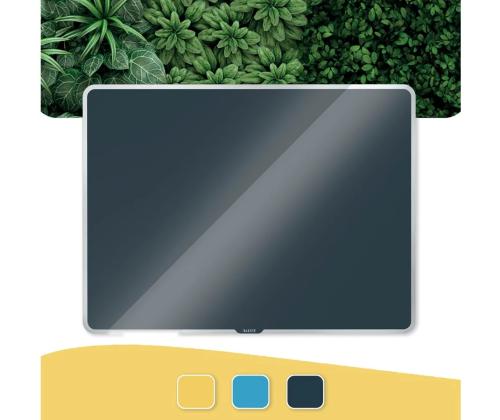Lasilevy-magneettitaulu 600x400mm harmaa LEITZ Cozy