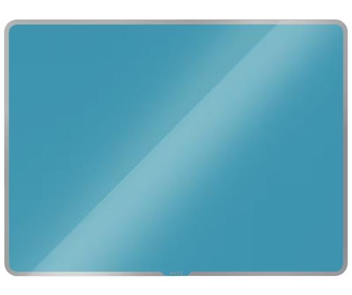 Lasilevy-magneettitaulu 800x600mm sininen LEITZ Cozy