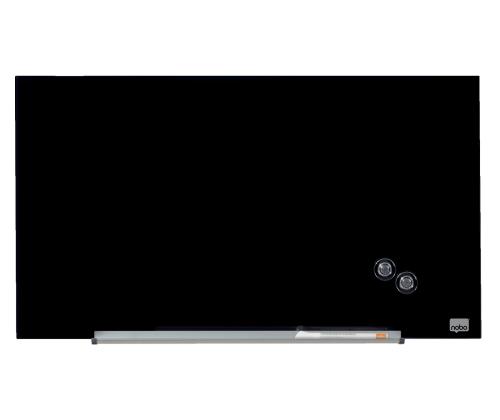 Lasilevy-magneettilevy NOBO Impression Pro 680x380mm, musta